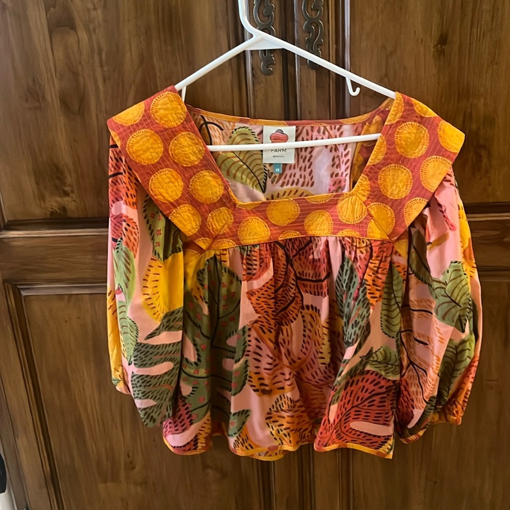 Farm Rio cotton shirt